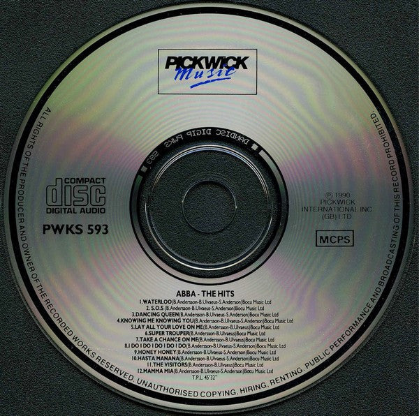 ABBA – The Hits Box Europop Disco Used Music CDs 3xCD 1992 UK