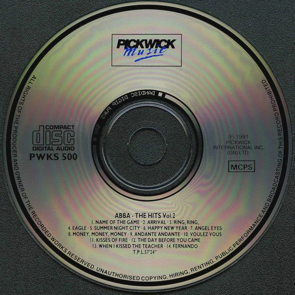 ABBA – The Hits Box Europop Disco Used Music CDs 3xCD 1992 UK