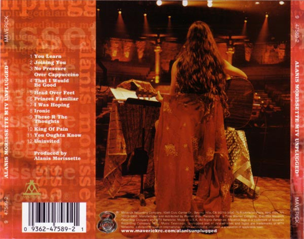 Alanis Morissette – MTV Unplugged Cheap CDs Pop Rock 1999 US