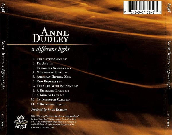 Anne Dudley – A Different Light Modern Classical CD Sellers Online 2001 US