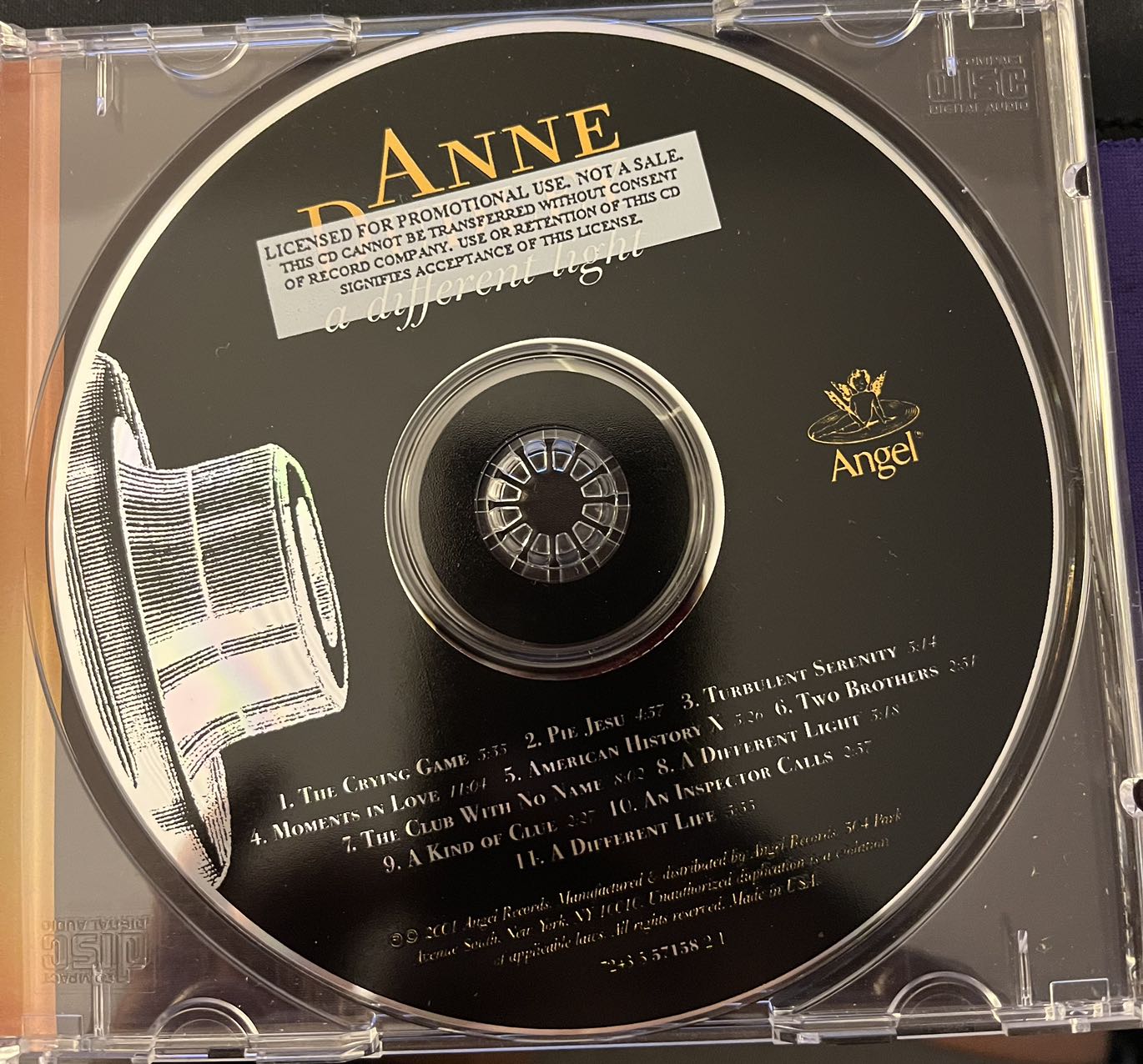 Anne Dudley – A Different Light Modern Classical CD Sellers Online 2001 US