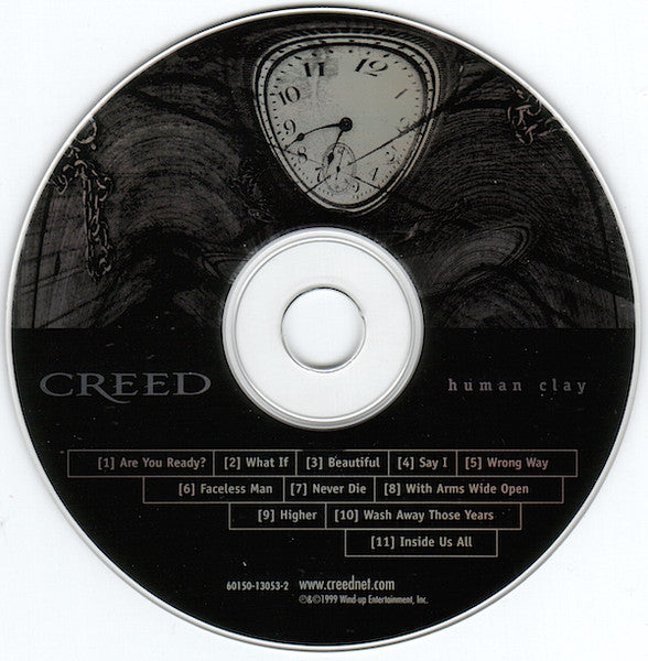 Creed – Human Clay Alternative Rock Buying Music CDs Online 1999 US