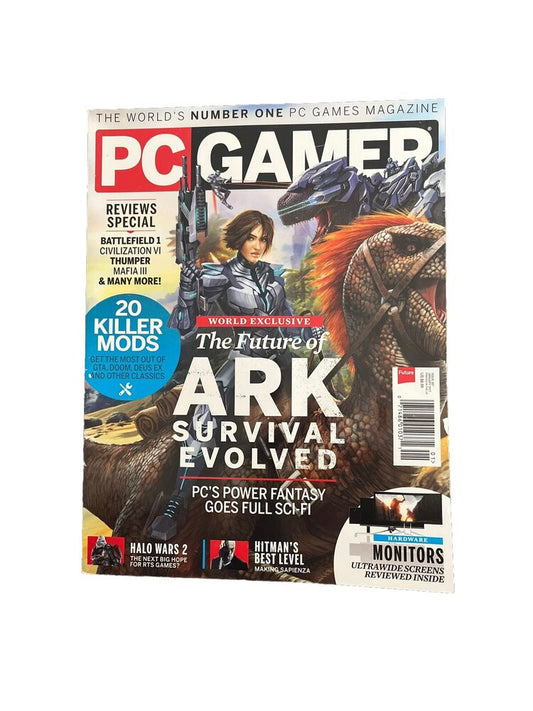 The Future Of Ark Survival Evolved PC GAMER Video GameMagazine January 2017 #287