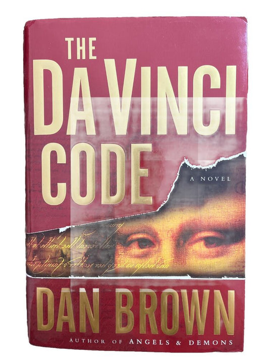 Vintage Collectable Book The Da Vinci Code: A Novel by Dan Brown Hardcover
