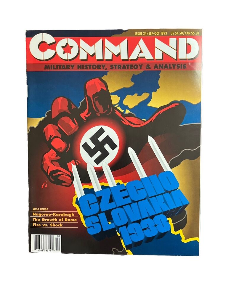 XTR Collectable Command Military History Magazine #24 1993 -Czecho Slovakia 1938