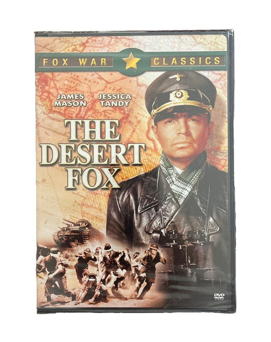Vintage Classic Collectable War Movie The Desert Fox (DVD, 1951) James Mason
