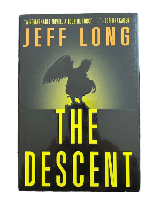 Vintage Collectable Book The Descent: A Novel By Jeff Long hardcover