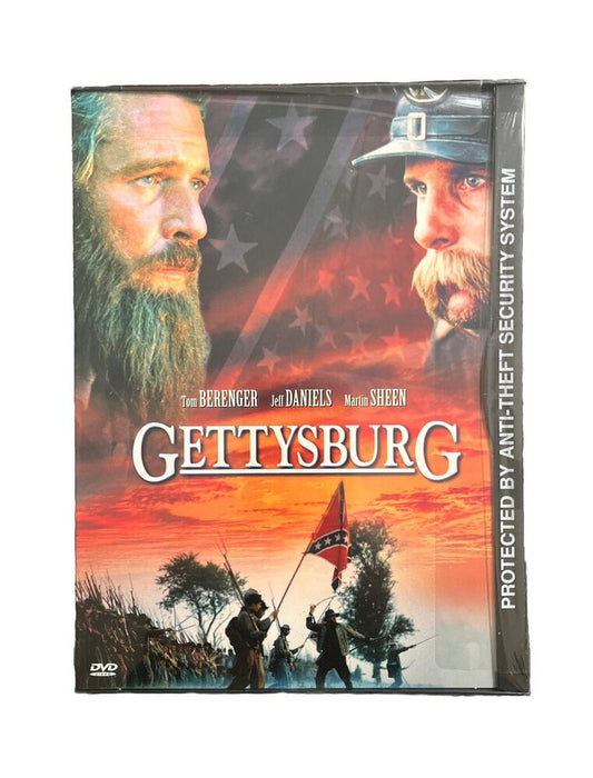 Vintage Collectable Classic War Battle Movie Gettysburg DVD