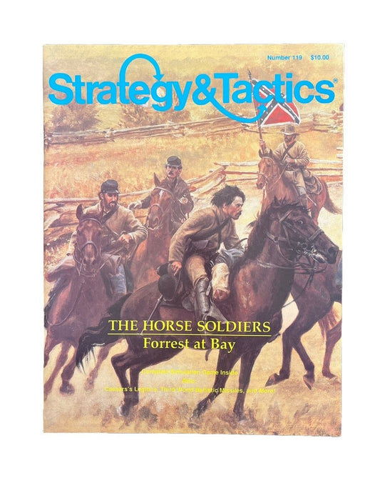 Strategy&Tactics History Wargame Magazine #119 The Horse Soldiers Forrest At Bay
