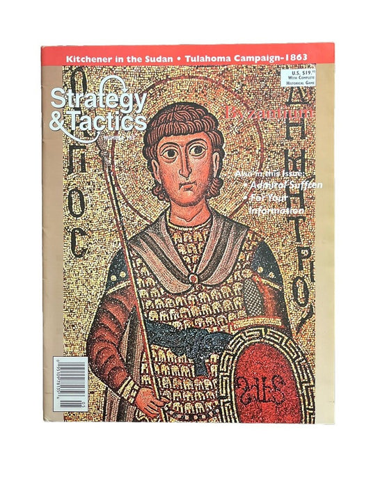Strategy & Tactics Board Game Wargame Magazine #183 Nov/Dec 1996 Byzantium