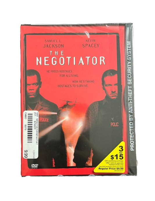 Vintage Collectable Action Movie The Negotiator (DVD, 1998)