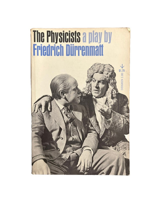 Vintage Collectable Book THE PHYSICISTS A Play by Friedrich Durrenmatt 1964