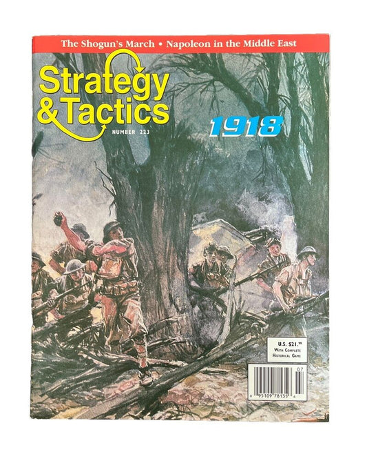 Vintage Board Game Strategy & Tactics Magazine #223 Jul/Aug 2004 - 1918