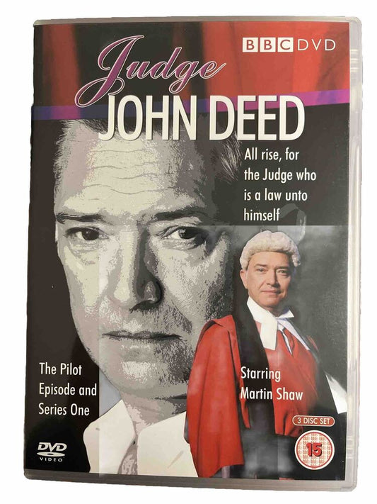 Judge John Deed: Series 1 and Pilot DVD (2006) Martin Shaw cert 15 3 discs