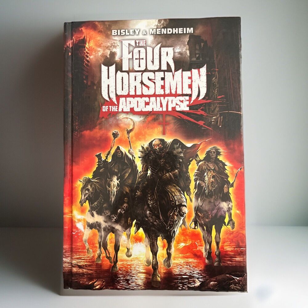 The Four Horsemen of the Apocalypse HC TPB Simon Bisley Art First Edition 2014