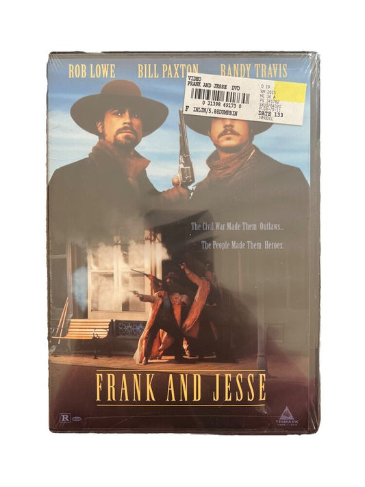 Vintage Collectable Action Movie Frank and Jesse (DVD, 1994) Rob Lowe