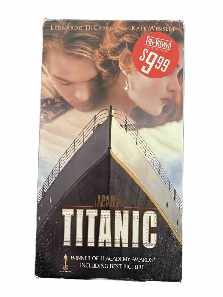 Titanic 2 Tape Box Set VHS Video Tape Video Cassette 1997