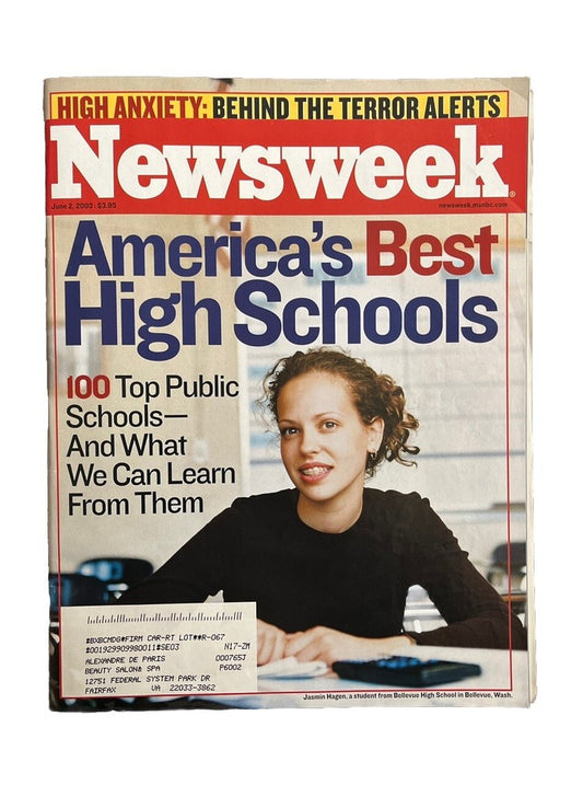 Vintage Collectable NEWSWEEK MAGAZINE June 2 2003 America’s BEST HIGH SCHOOLS