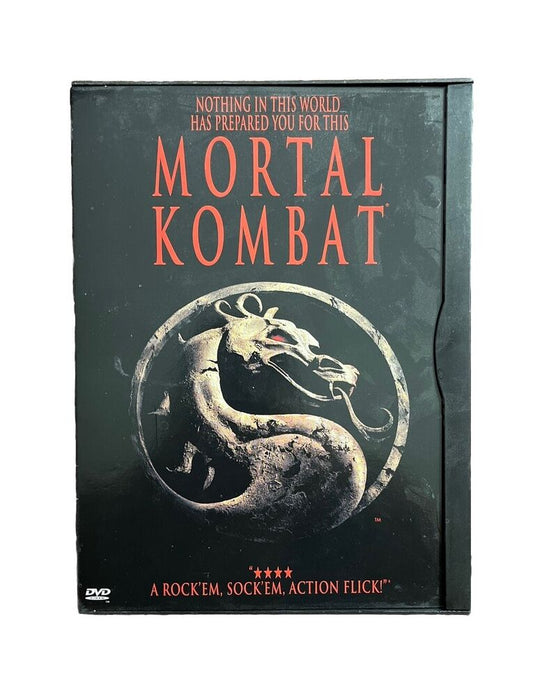 Vintage Classic Collectable Action Movie Mortal Kombat DVD Christopher Lambert