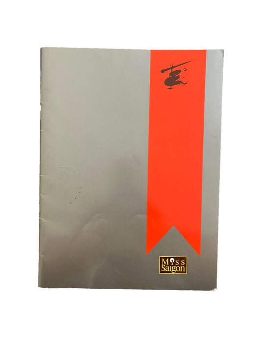 Theatre Programme Miss Saigon 1989 Souvenir Brochure Vintage Rare Signed