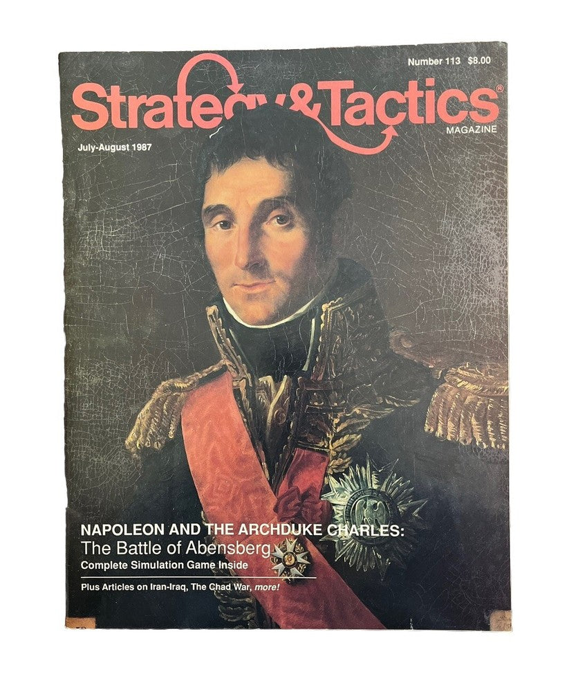 Strategy & Tactics Historical Wargame Magazine #113 The Battle of Abensberg