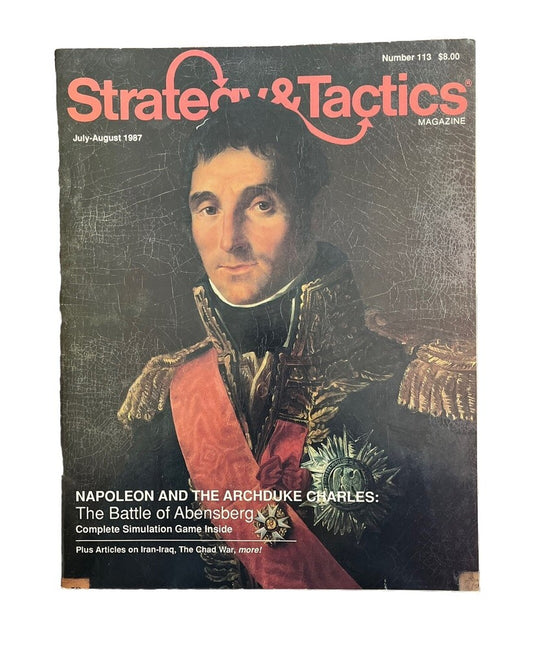 Strategy & Tactics Historical Wargame Magazine #113 The Battle of Abensberg