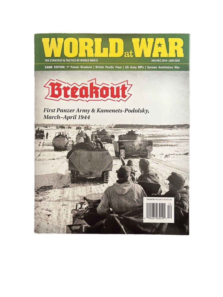 World At War Magazine #69 With Historical Military War Game - Breakout