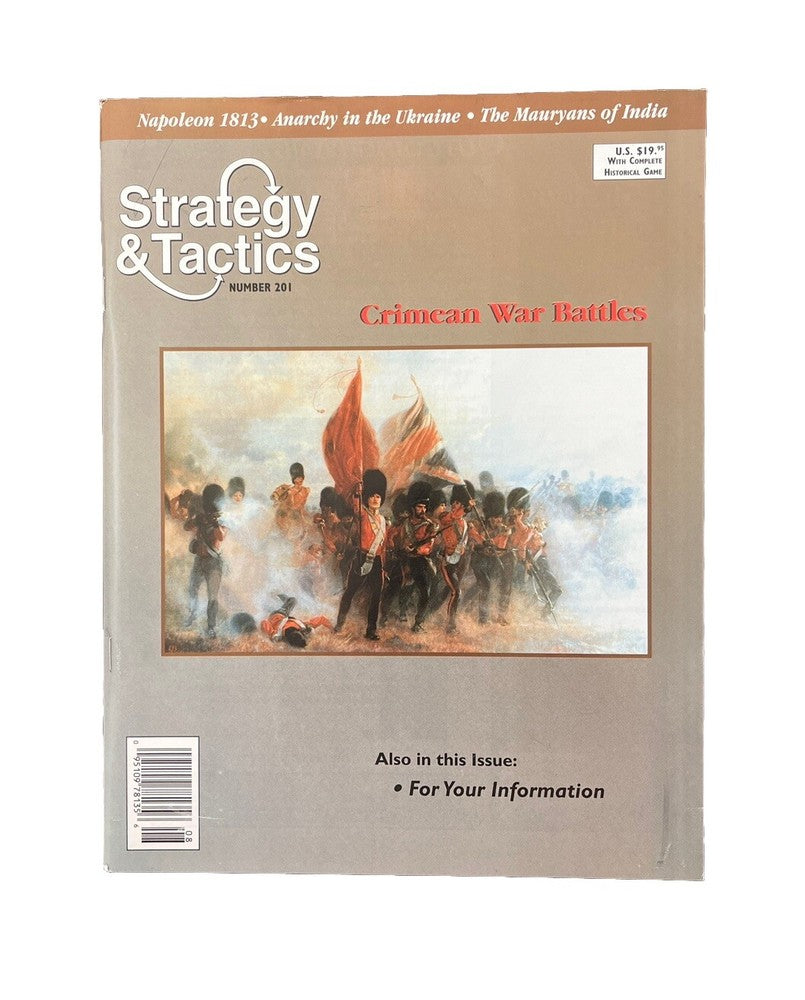 Strategy & Tactics Board-game Wargame Magazine #201 2000 Crimean War Battles