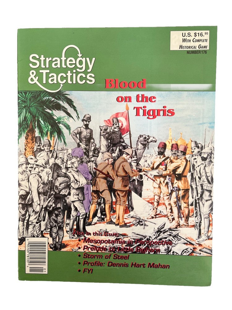 Strategy&Tactics Tabletop Wargame Magazine #176 Sep/Oct 1995 Blood On The Tigris
