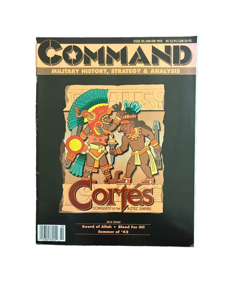 XTR Collectable Command Military History Magazine #20 Jan-Feb 1993 - Cortes