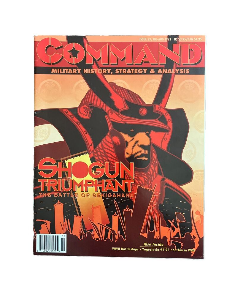 XTR Collectable Command Military History Magazine #23 1993 - Shogun Triumphant
