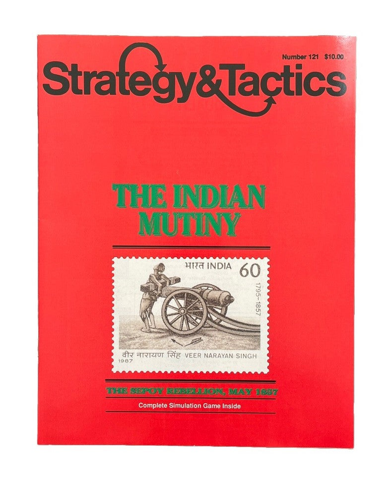 Vintage Strategy & Tactics Historical Wargame Magazine #121 The Indian Mutiny