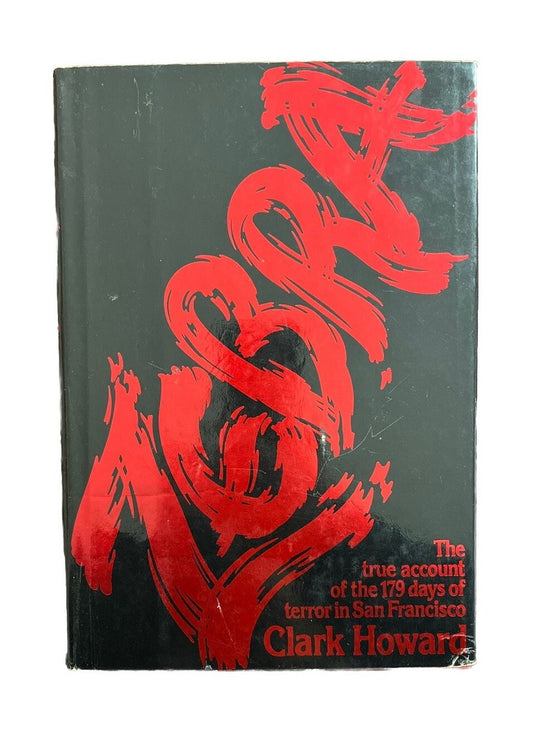 Vintage Collectable Classic Crime Thriller Book Zebra by Clark Howard
