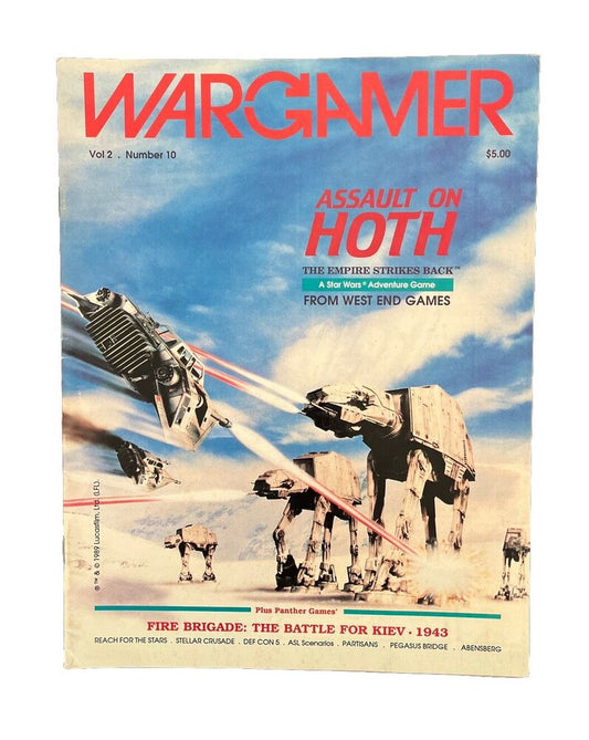 The Vintage Wargamer Magazine By 3W Vol. 2 No. 10 Jan-Feb 1989 - Assault On HOTH
