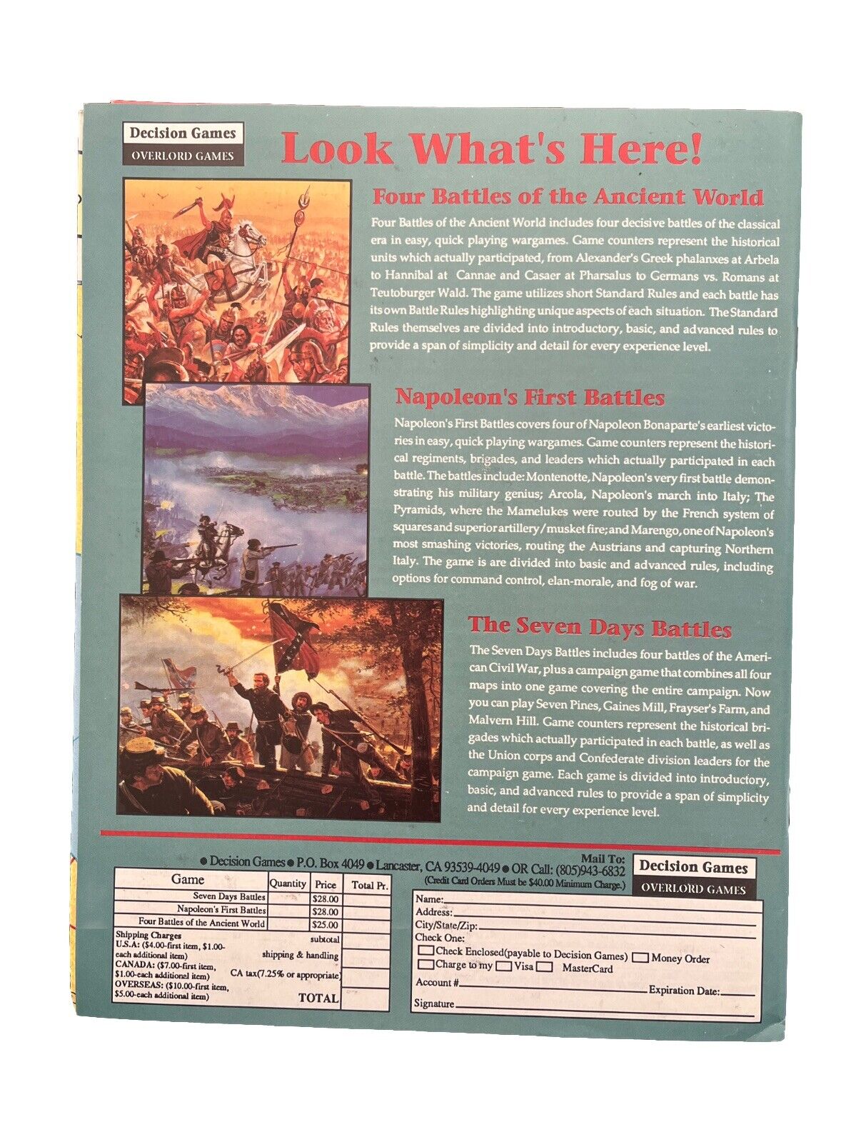 Vintage Strategy & Tactics Tabletop Wargame Magazine #161 June 1993 Successors