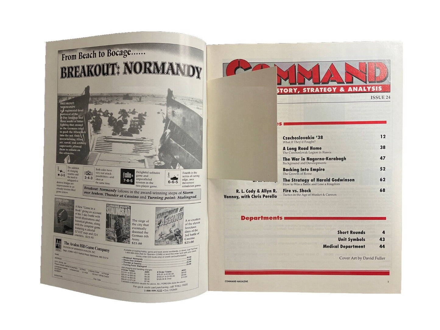 XTR Collectable Command Military History Magazine #24 1993 -Czecho Slovakia 1938