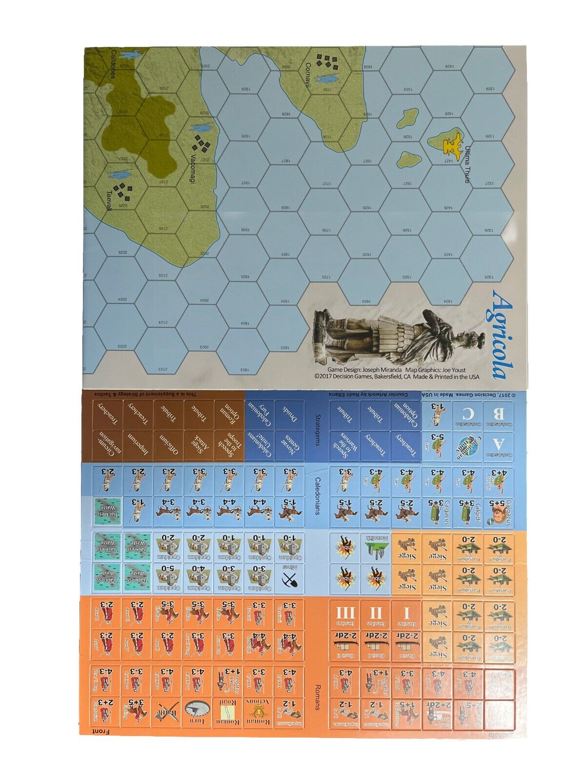 Strategy & Tactics War Games Magazine #306 With Historical Board Game - Agricola