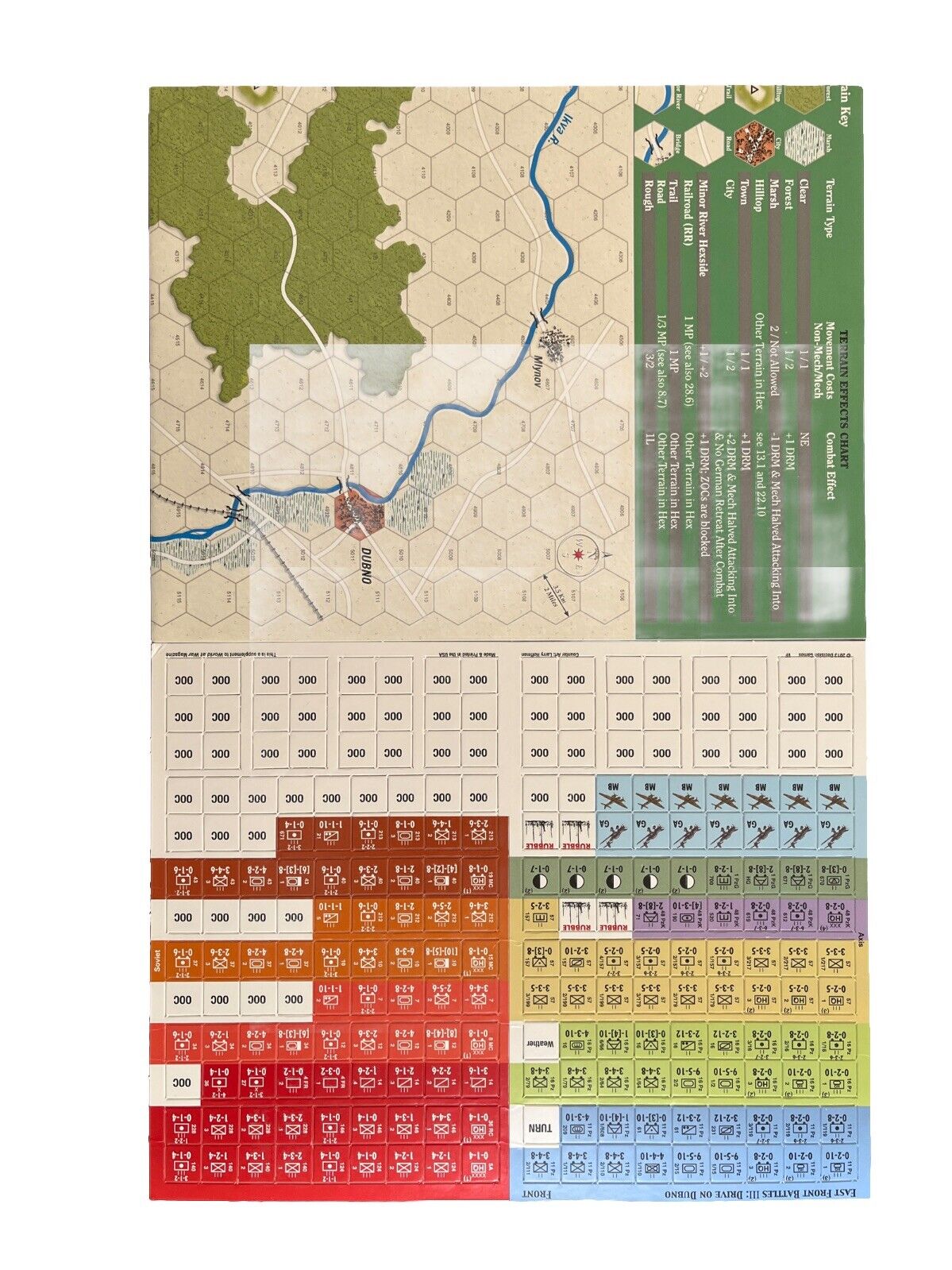 World At War Mag #31 And Board Game - Counterattack In The Ukraine - Dubno, 1941