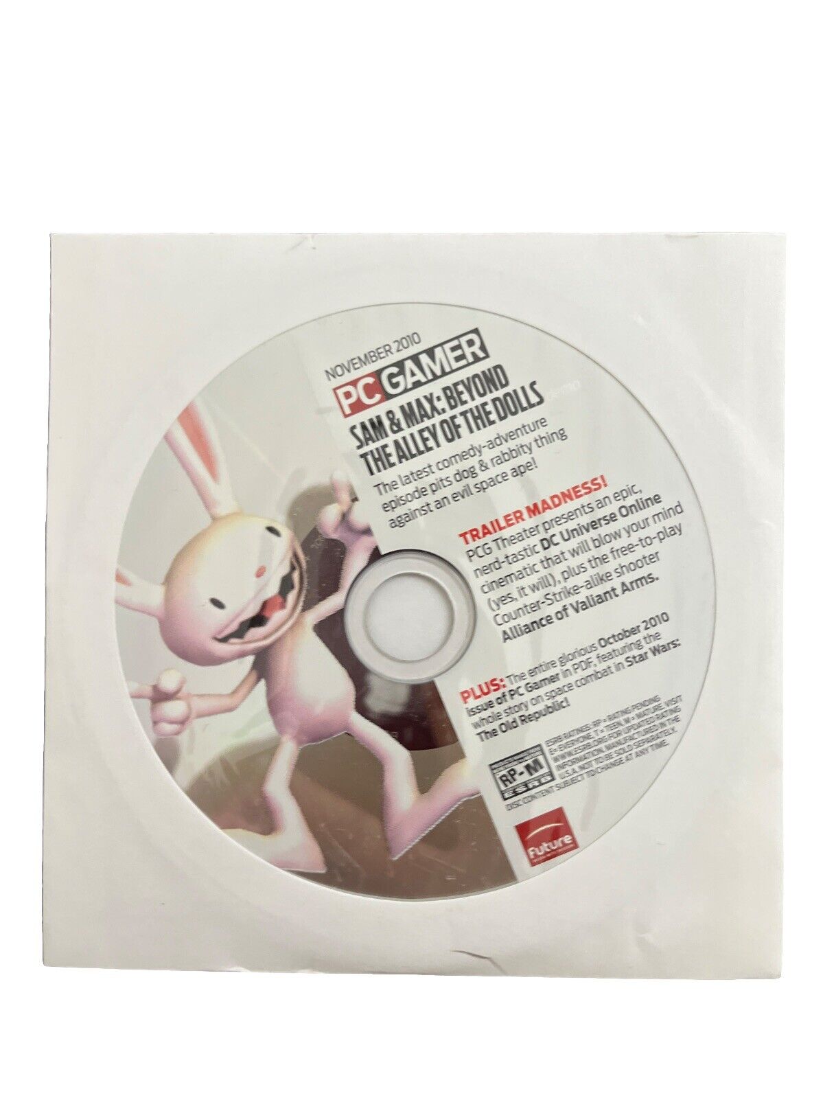 NOVEMBER 2010 #206 PC GAMER Computer game magazine -CIVILIZATION V - Demo Disc