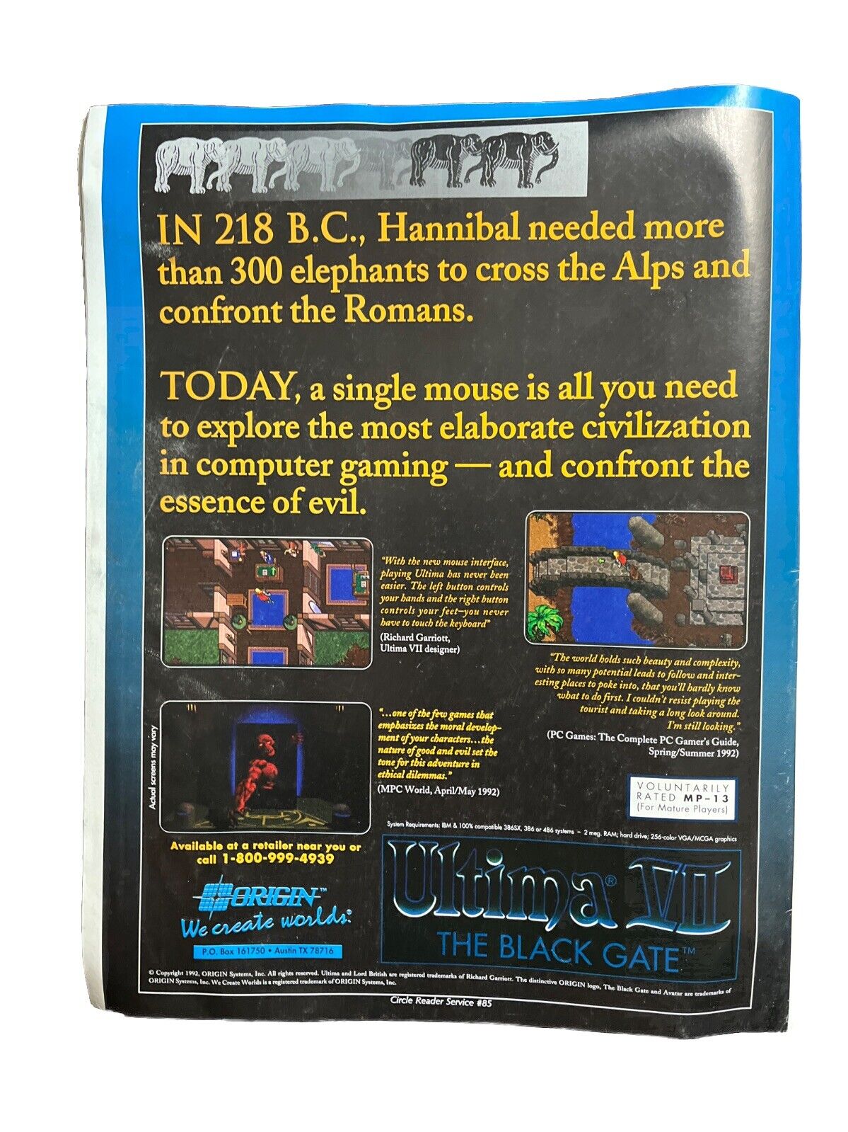 Computer Gaming World Strategy Magazine #96 Accolade’s Grand Prix Unlimited