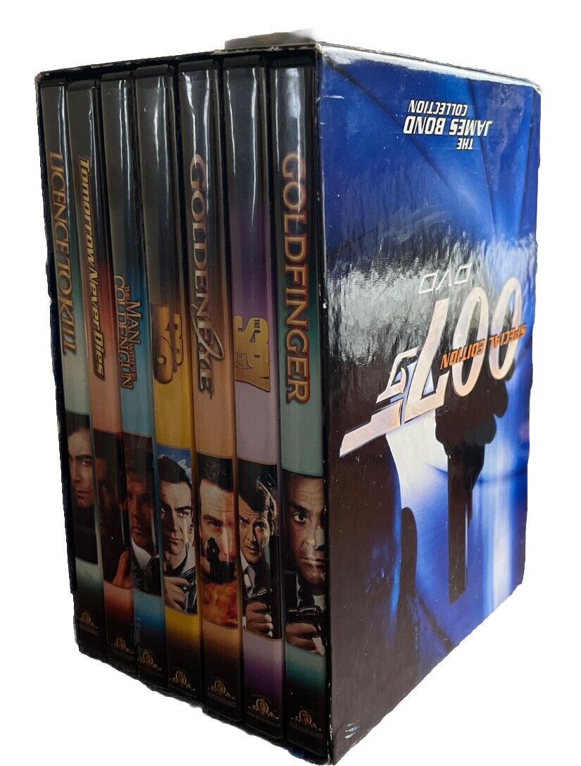 The James Bond Collection Special Edition 007 Volume 1 DVD 7 Disc Box Set
