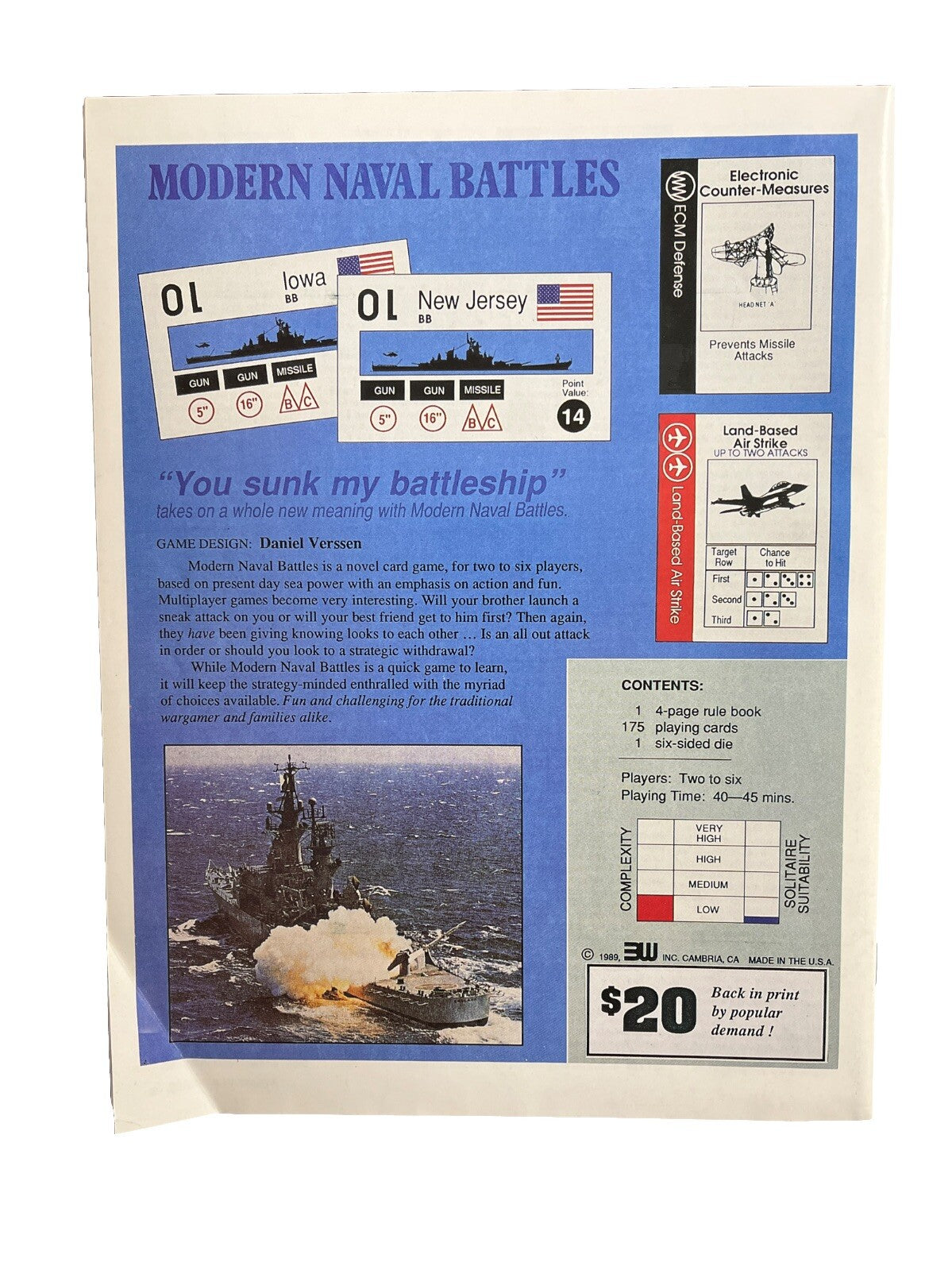 Strategy & Tactics Combat Wargame Magazine #135 Sideshow German East Africa 1914