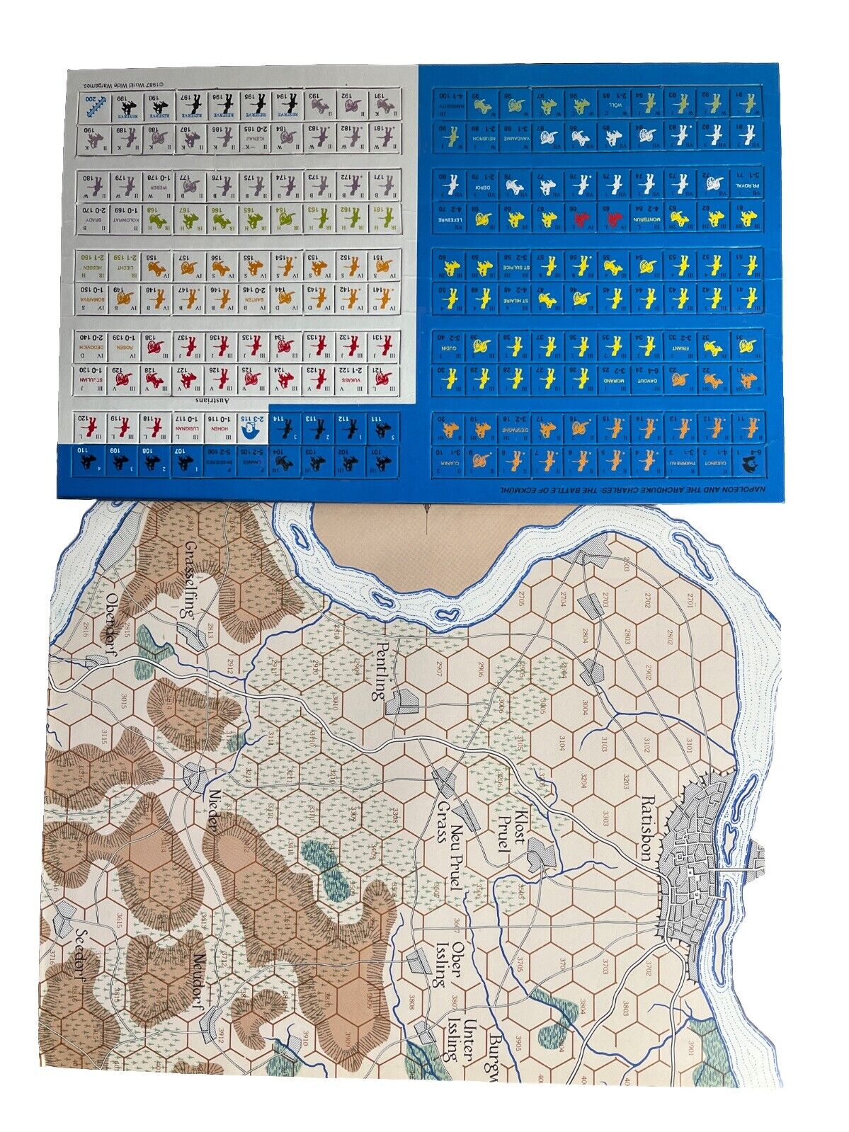 Strategy & Tactics Historical Wargame Magazine #114 The Battle Of Eckmuhl