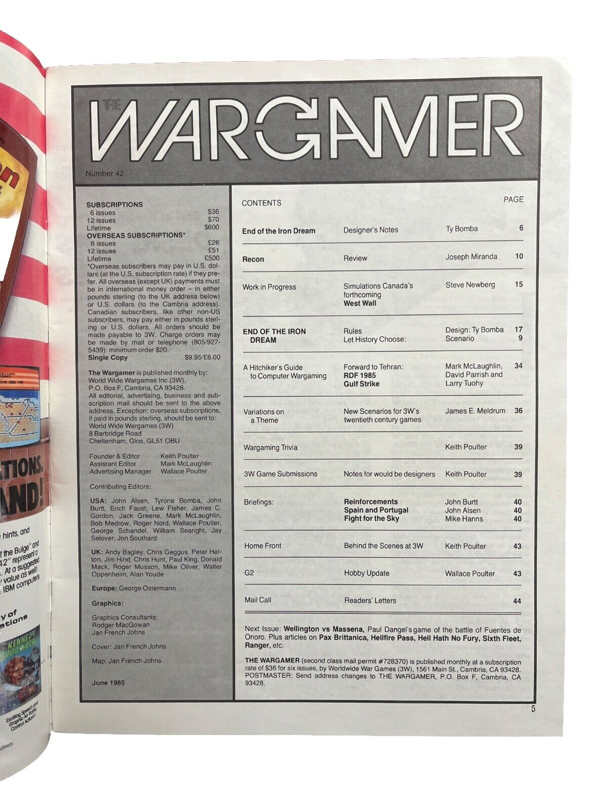 The Wargamer Military History Collectable Magazine #42 End Of The Iron Dream