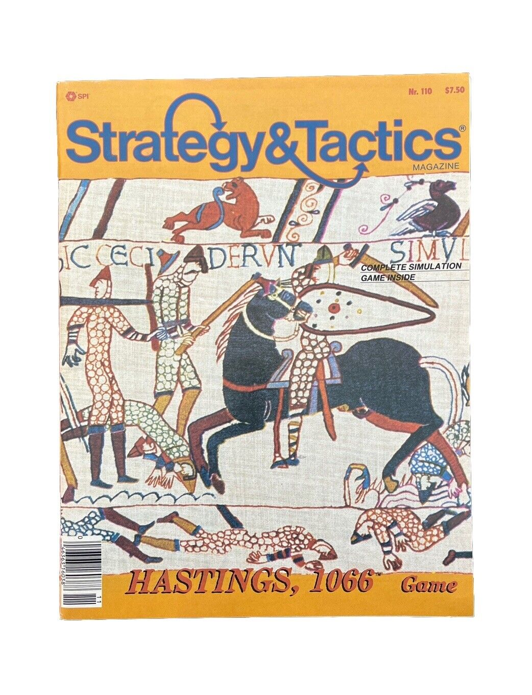 Strategy & Tactics Historical Wargame magazine Table Top Game Hastings, 1066