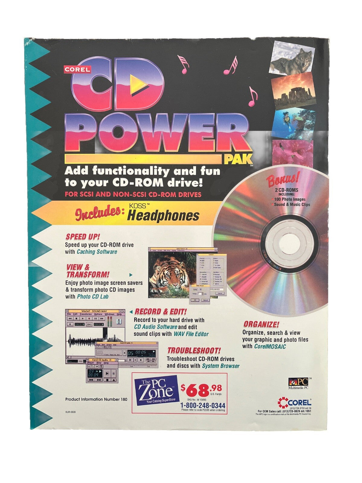 CD-ROM Today PC And Mac Multimedia Magazine Vol.2 No.2 Introducing The Disc!