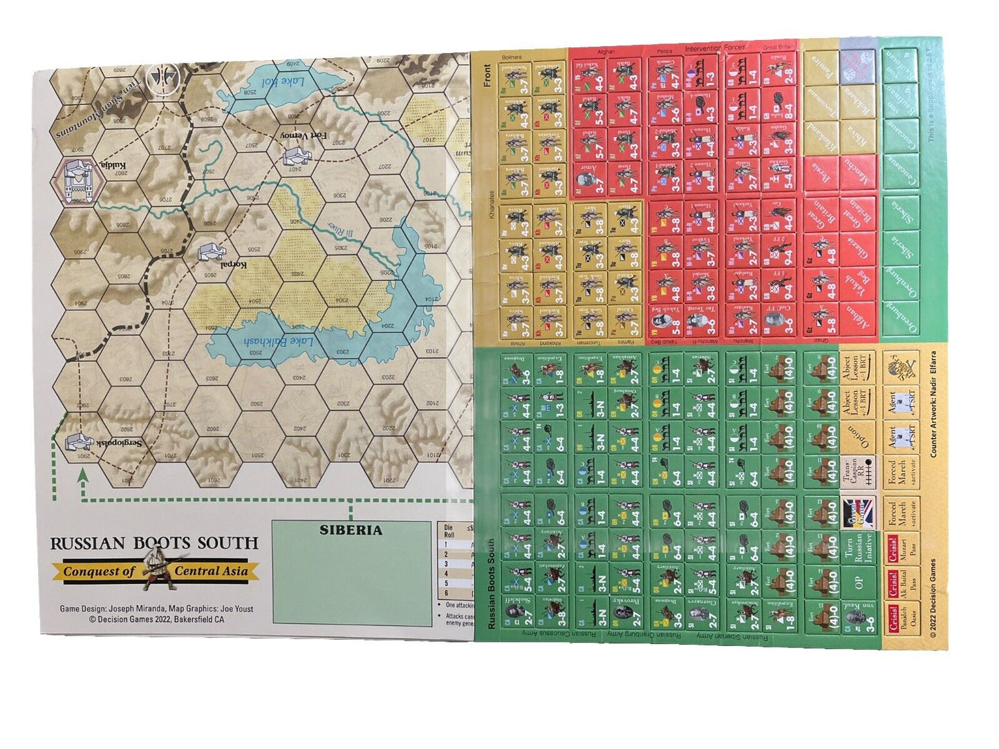 Decision Games Strategy & Tactics Magazine With Game #338 Russian Boots South