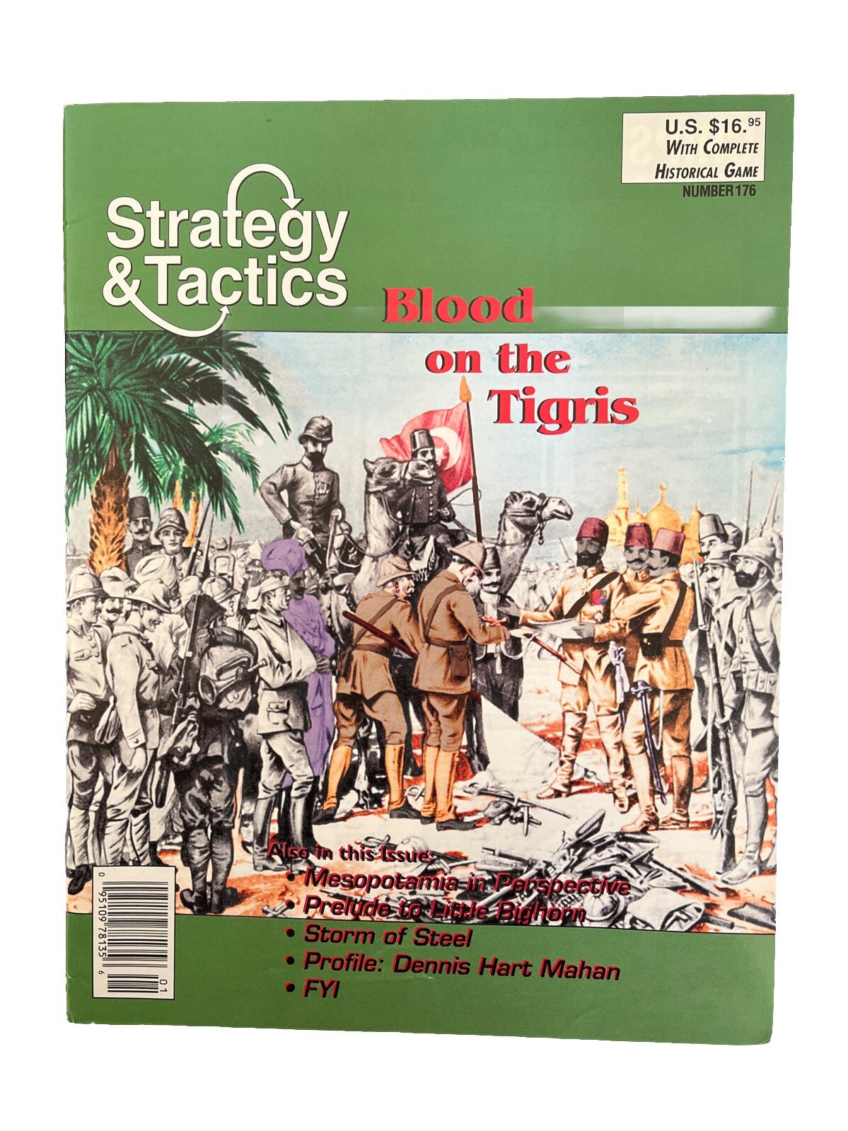 Strategy&Tactics Tabletop Wargame Magazine #176 Sep/Oct 1995 Blood On The Tigris