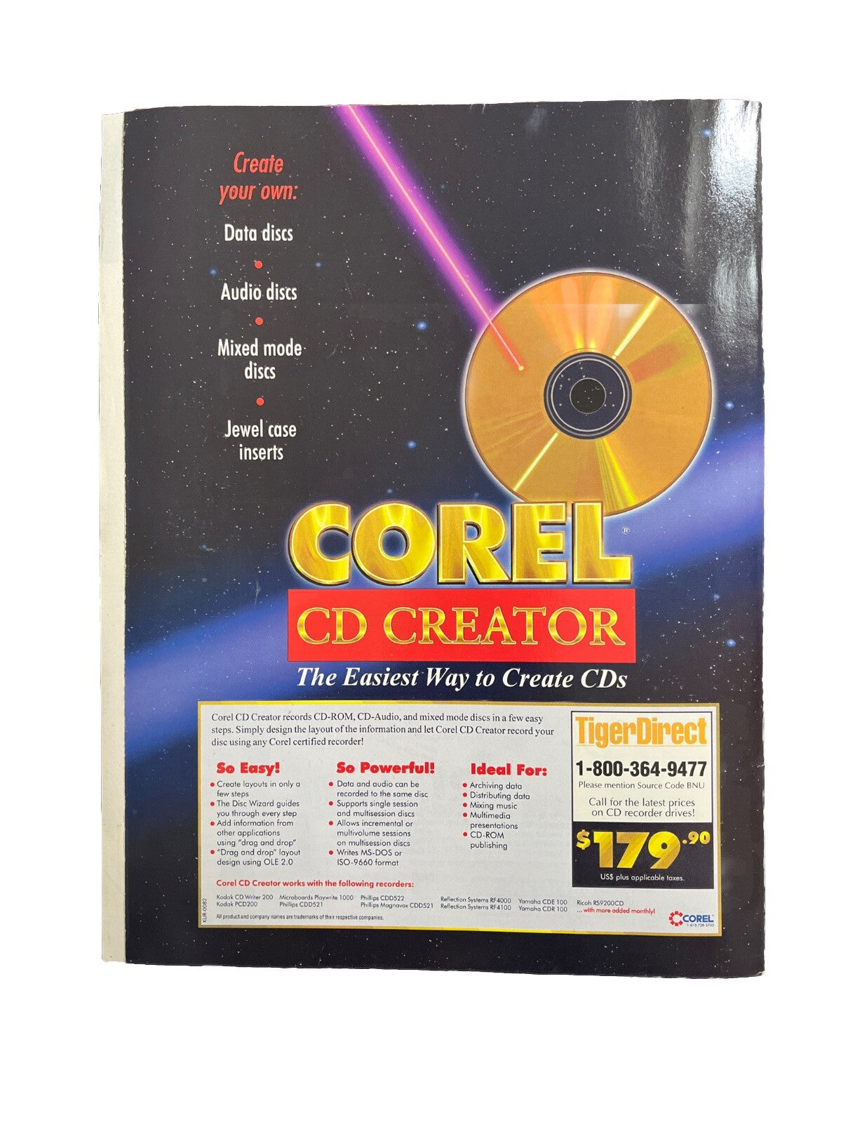 CD-ROM Today Vintage Computer IT Game Magazine Vol.3 No.1 Ultimedia