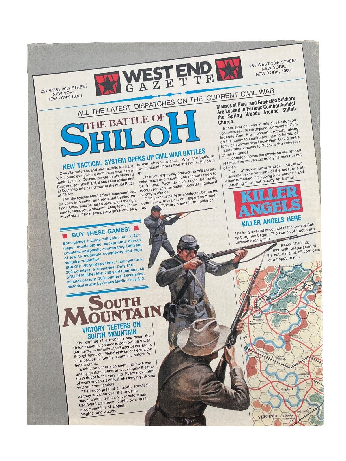 Strategy & Tactics Historical Military War Game Magazine #102 Monty’s D-Day